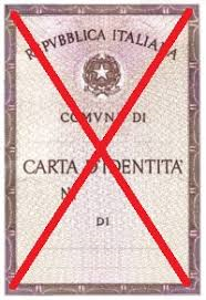 avviso documento di identità
